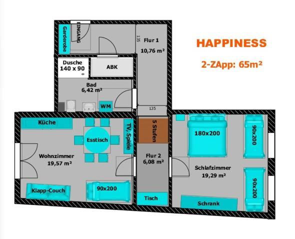 Happiness 2-Zapp 1-Og Hofgeismar-Zentrum! Εξωτερικό φωτογραφία